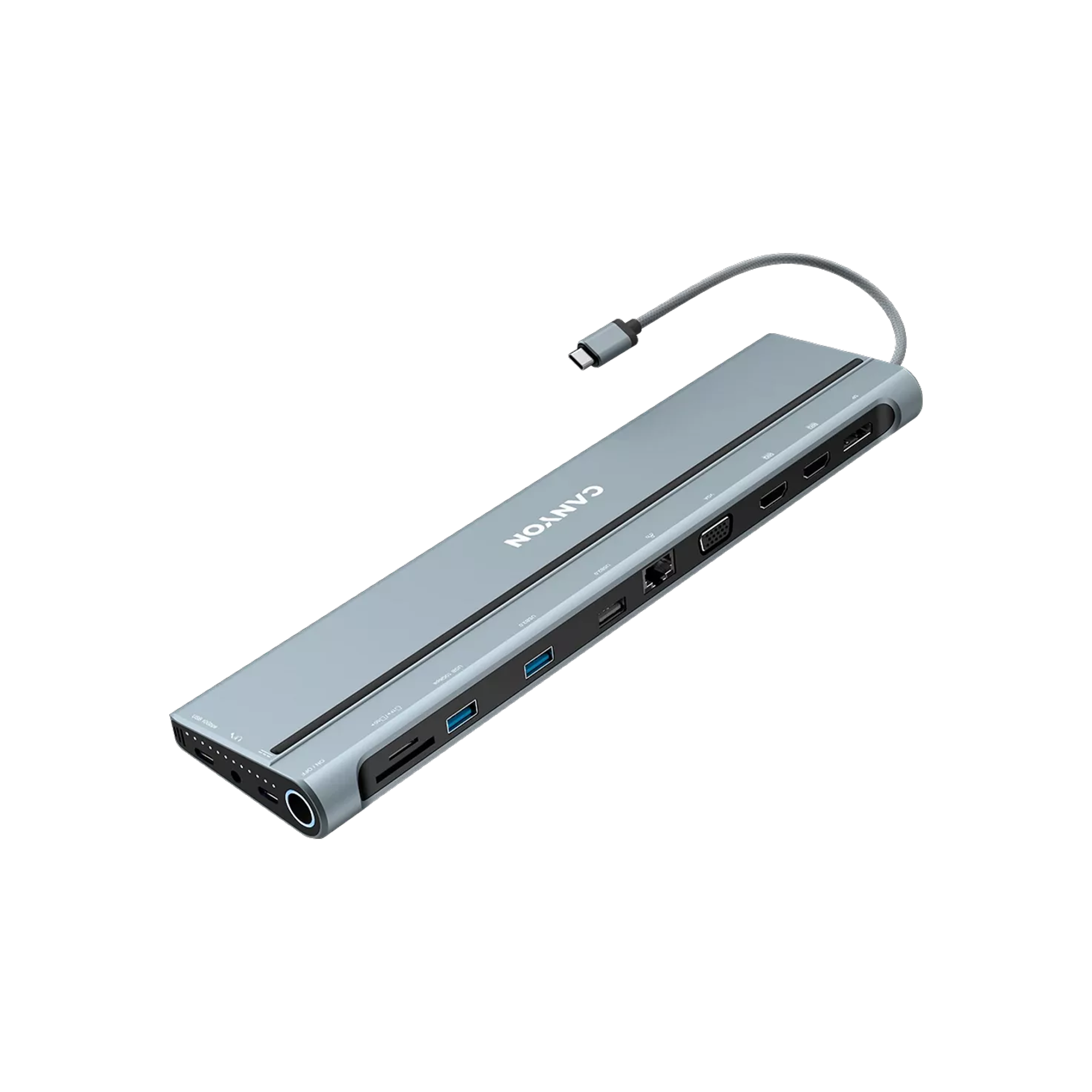 Canyon DS-90 14in1 USB-C Hub - Space Grey